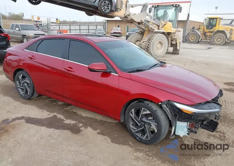 2024 Hyundai Elantra Sel from USA, damaged, VIN KMHLS4DG7RU745710